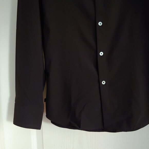 Mizzen & Main Mens Performance Luxury Polished Refined Classic Shirt L - Picture 3 of 9